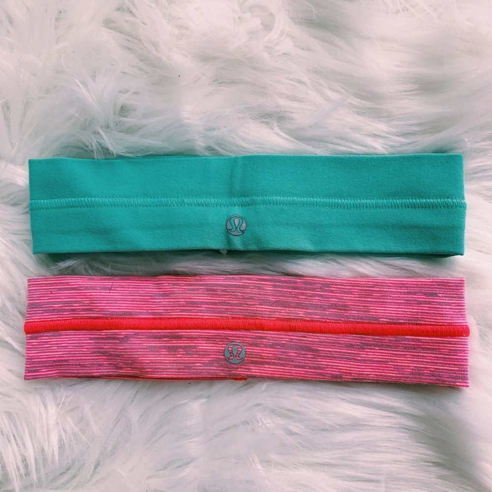 Two Lululemon Headbands